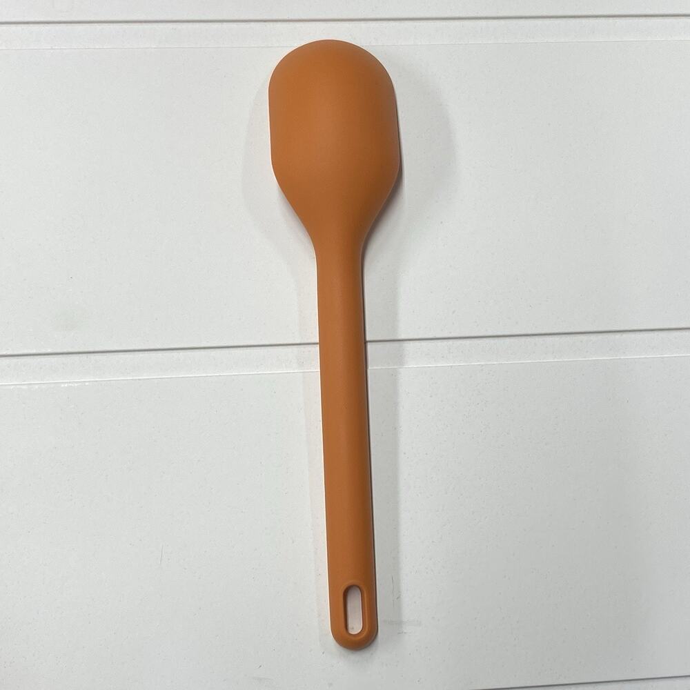 CWC Silicone Spoon Orange Cook With Color Cooking Baking Kitchen - Picture 3 of 5